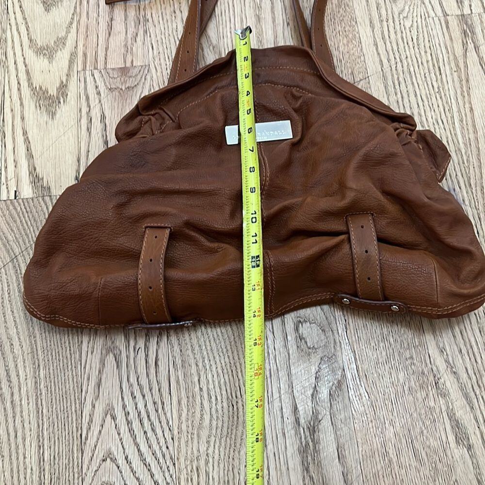 LOEFFLER RANDALL RUCHED LEATHER SHOULDER BAG‎ - Picture 5 of 10
